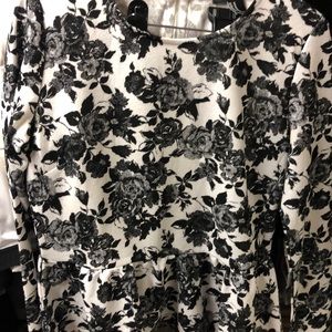 Ladies long sleeves dress blouse